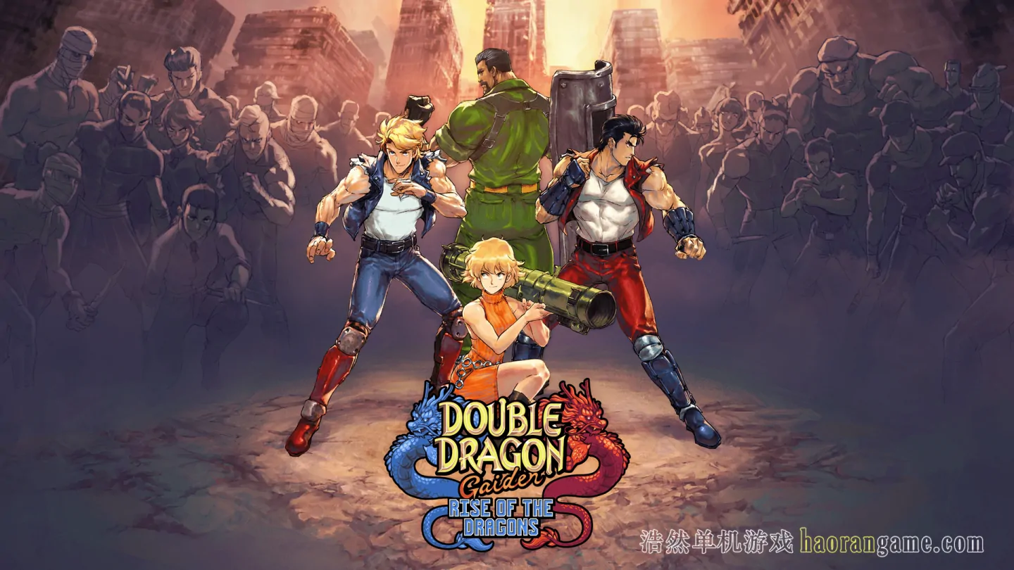 《双截龙外传：双龙出海 Double Dragon Gaiden: Rise Of Dragons》-浩然单机游戏 | haorangame.com