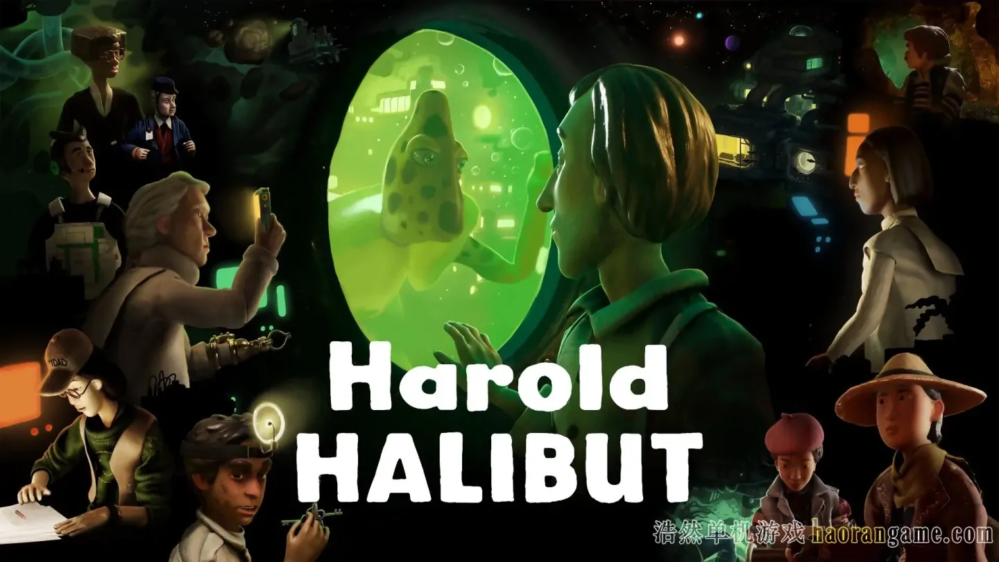 《哈罗德·哈利巴 Harold Halibut》-浩然单机游戏 | haorangame.com