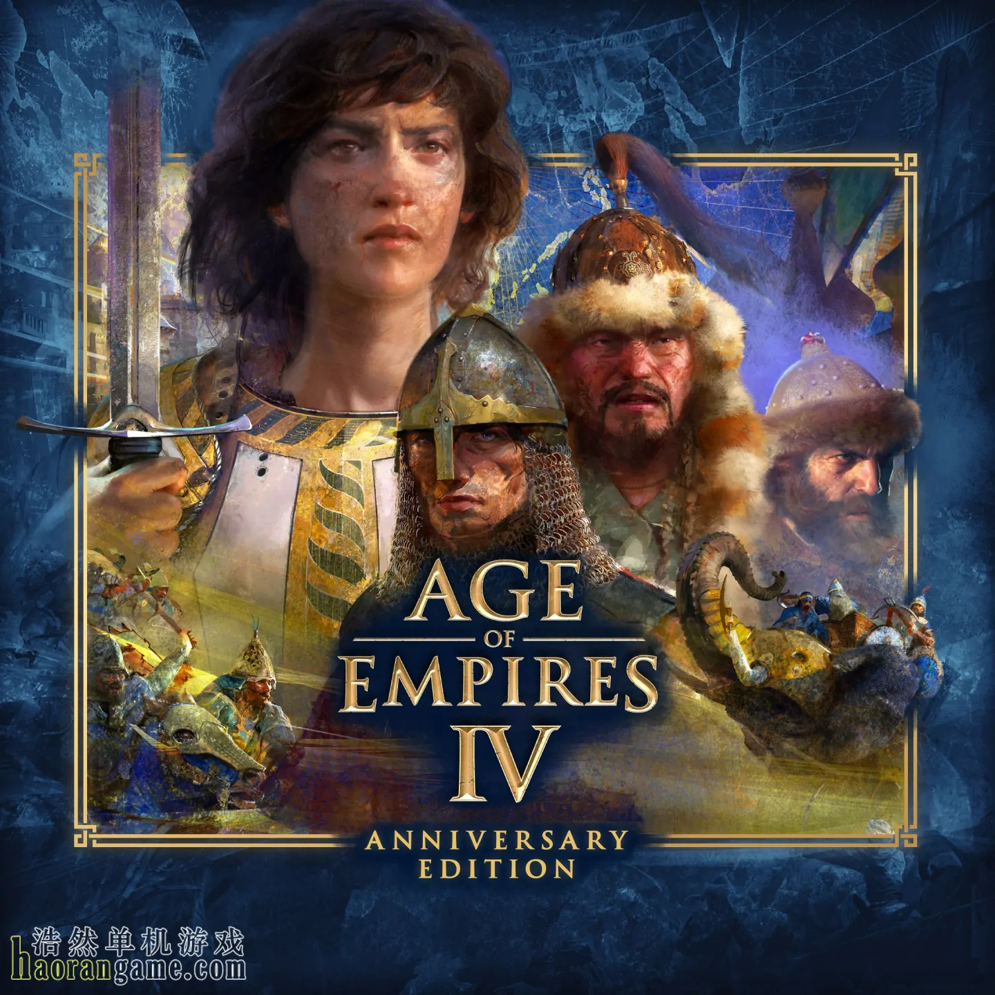 《帝国时代4：年度版 Age of Empires IV: Anniversary Edition》官方中文版+修改器|国语配音