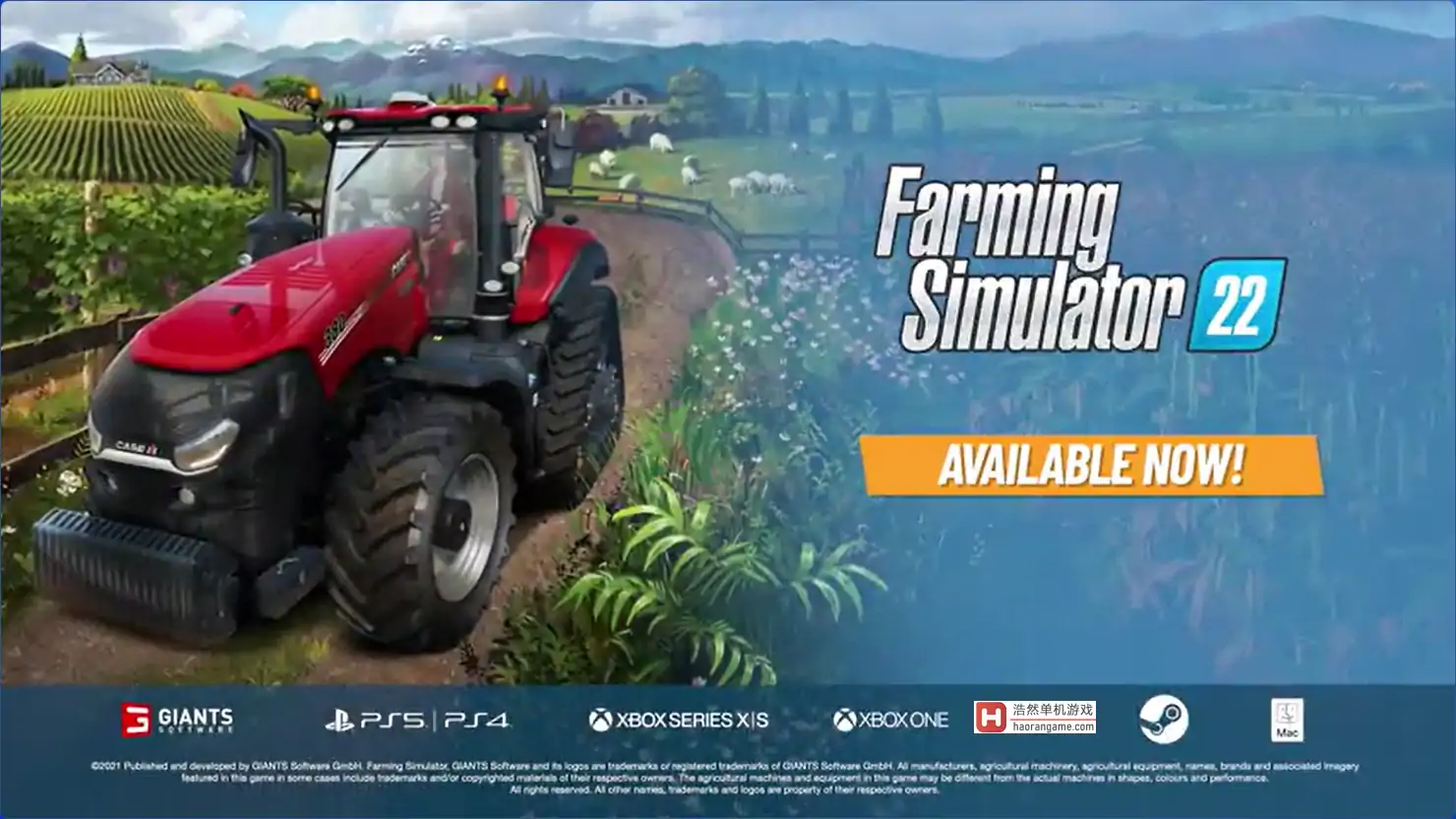 模拟农场22 Farming Simulator 22-浩然单机游戏：haorangame.com