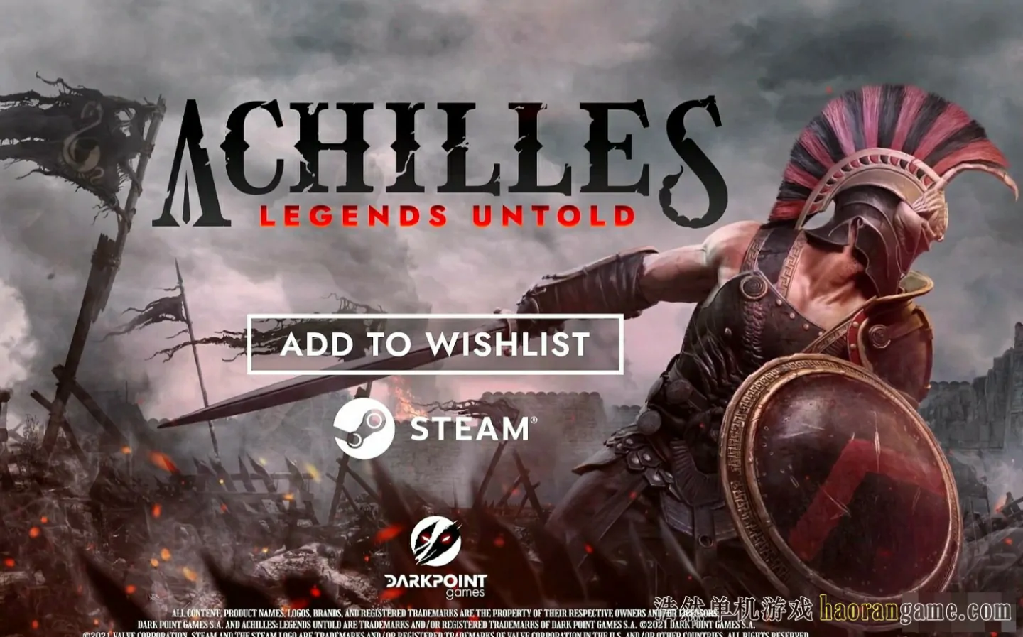 《阿喀琉斯：不为人知的传奇 Achilles: Legends Untold》-浩然单机游戏 | haorangame.com