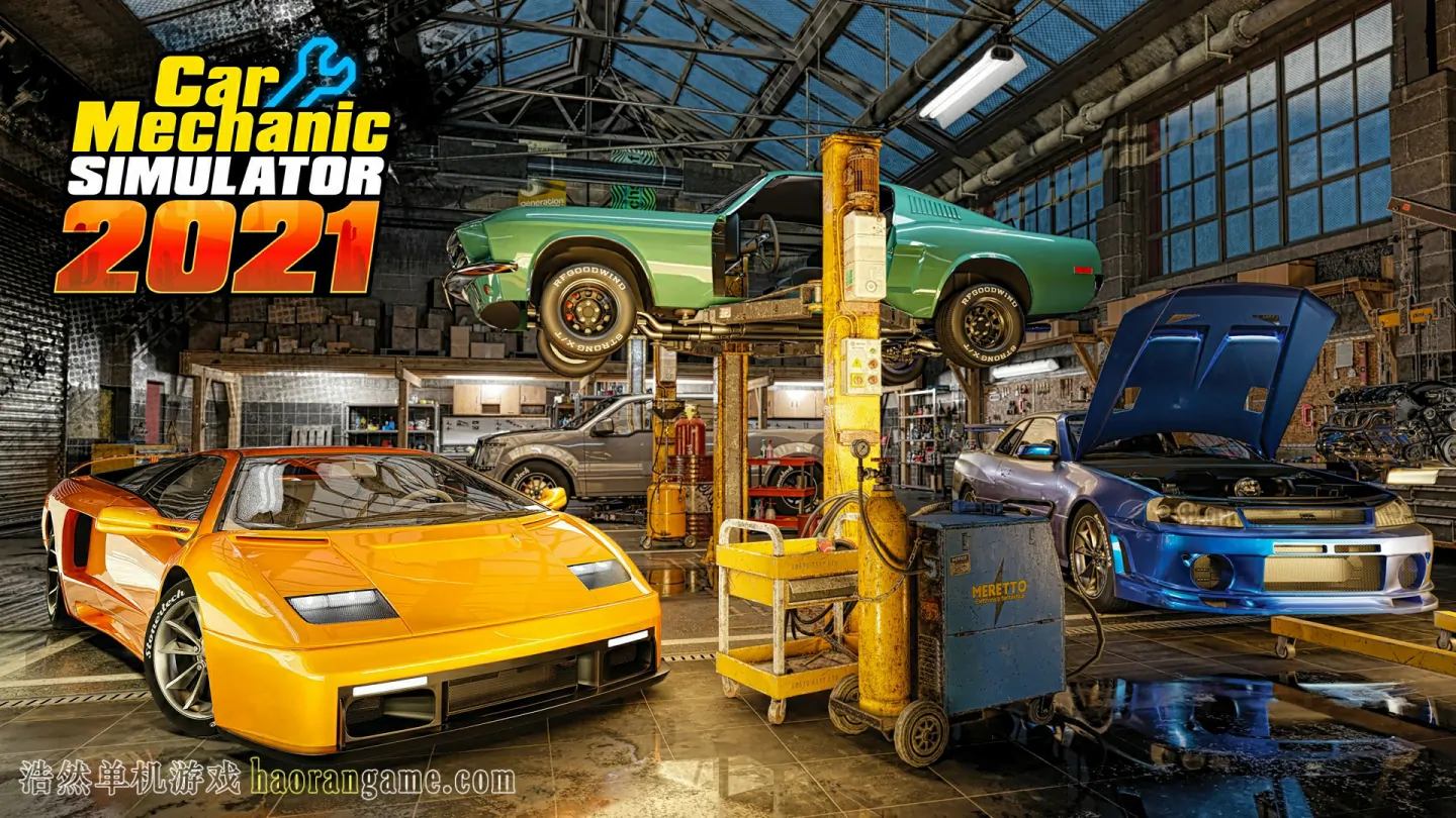 《汽车修理工模拟2021 Car Mechanic Simulator 2021》-浩然单机游戏 | haorangame.com