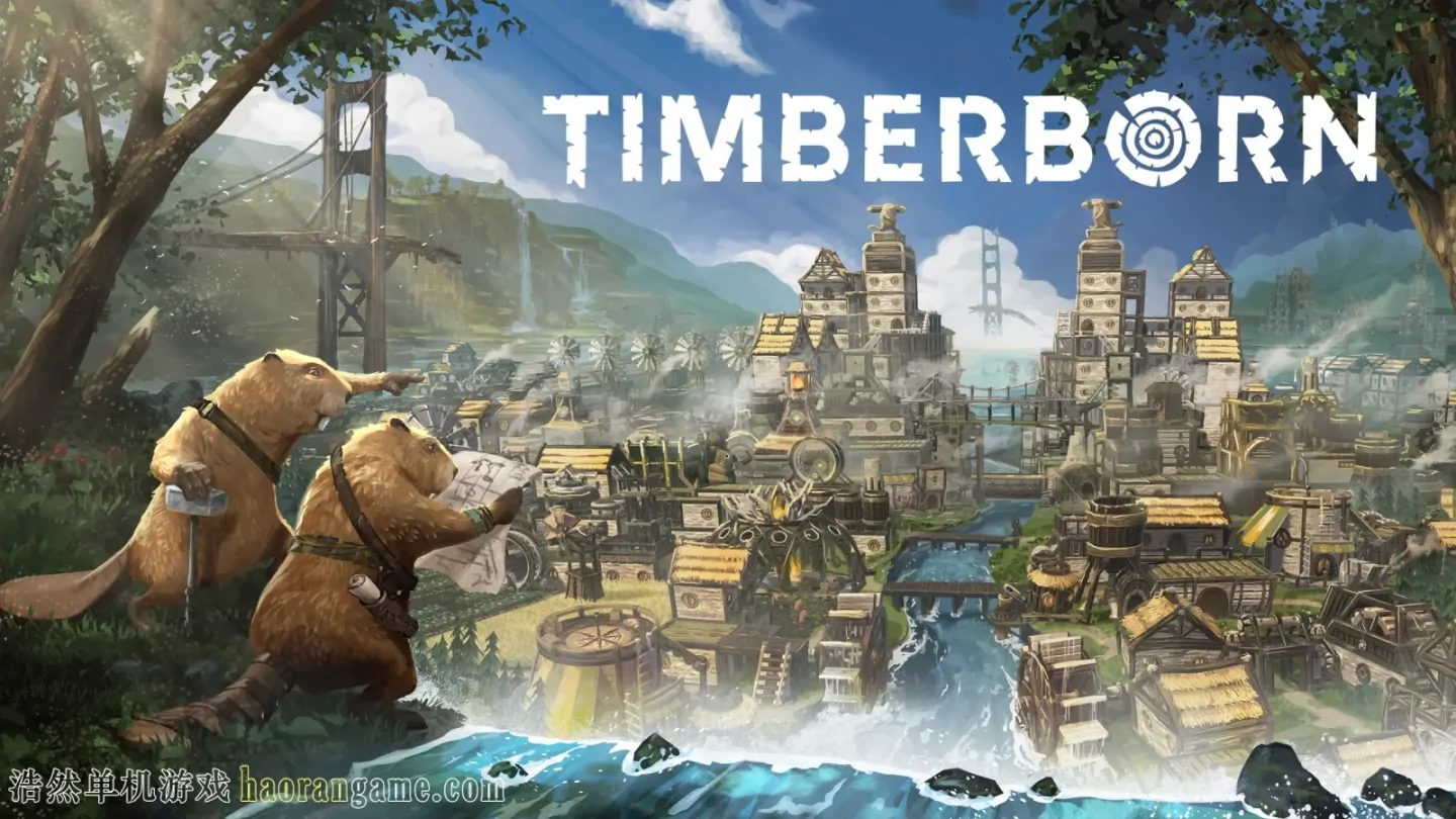 《海狸浮生记 Timberborn》官方中文版-浩然单机游戏 | haorangame.com