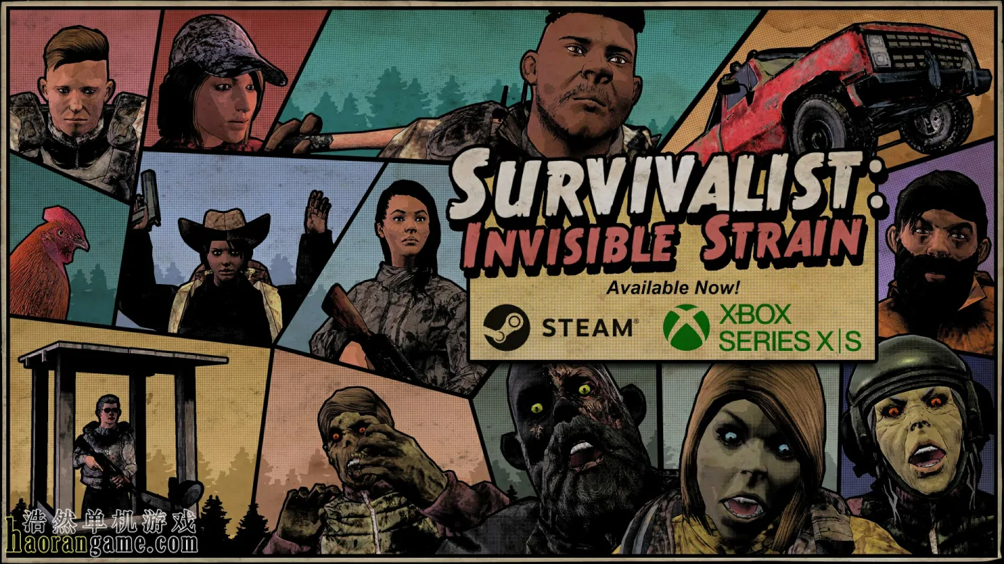 《生存主义:隐形异变 Survivalist: Invisible Strain》官方中文版 《生存主义:隐形异变 Survivalist: Invisible Strain》官方中文版