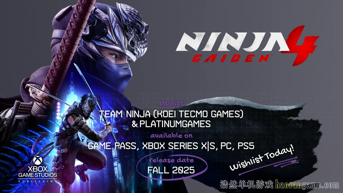 《忍者龙剑传4豪华版 NINJA GAIDEN 4 Deluxe Edition》官方中文版