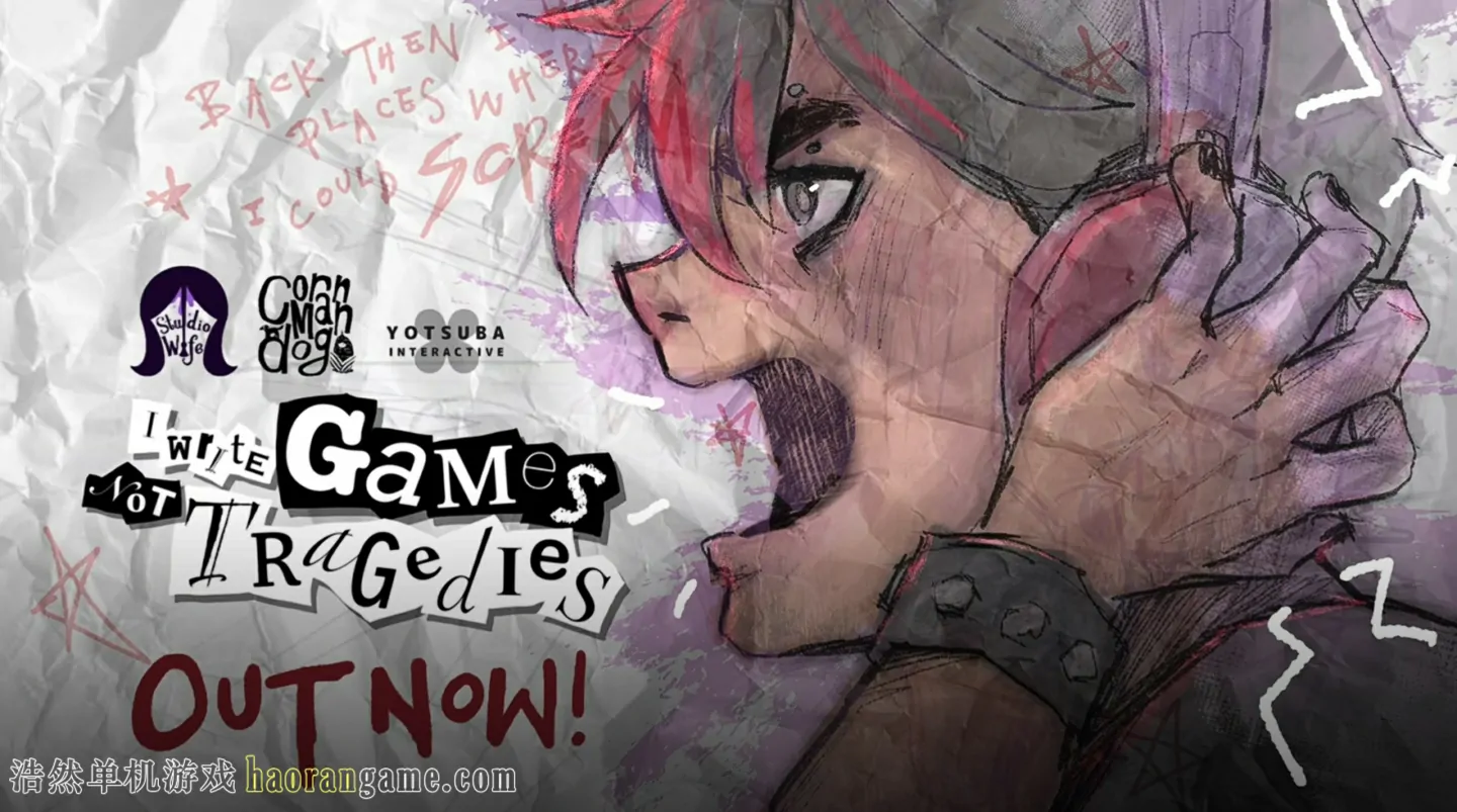 《破音青春 I Write Games Not Tragedies》官方中文版 《破音青春 I Write Games Not Tragedies》官方中文版