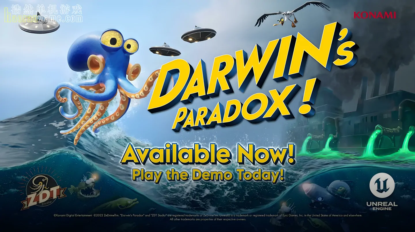 《达尔文悖论 Darwin's Paradox!》官方中文版 《达尔文悖论 Darwin's Paradox!》官方中文版